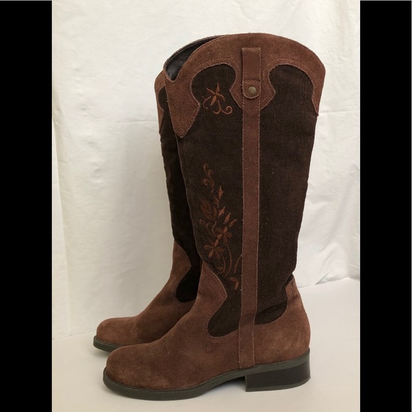 SOLD🎉MADELINE Knee High Western Boot Suede 6.5 - Picture 4 of 5